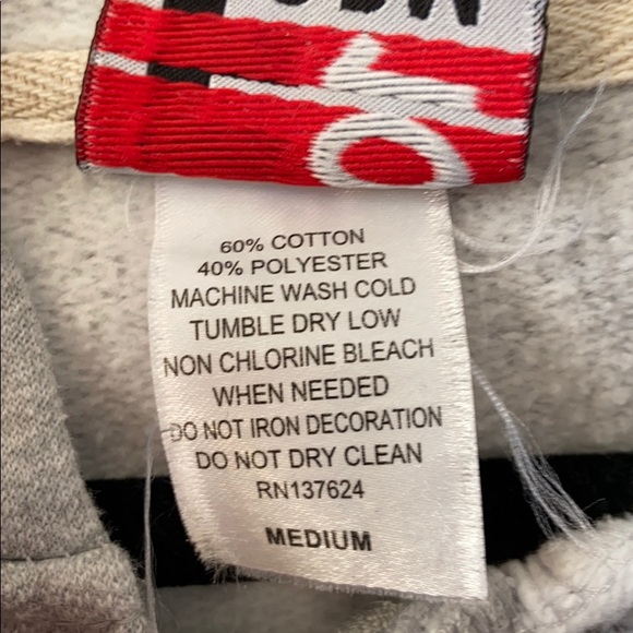 3/$20 Dallas Texas grey zip up hoodie - Picture 2 of 5